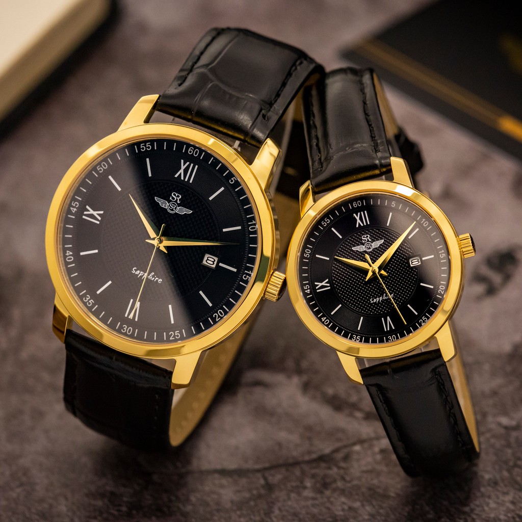 Đồng hồ đôi SRWATCH SG3002.4601CV - SL3002.4601CV mặt kính Sapphire chống trầy chống nước sang trọng lịch | BigBuy360 - bigbuy360.vn