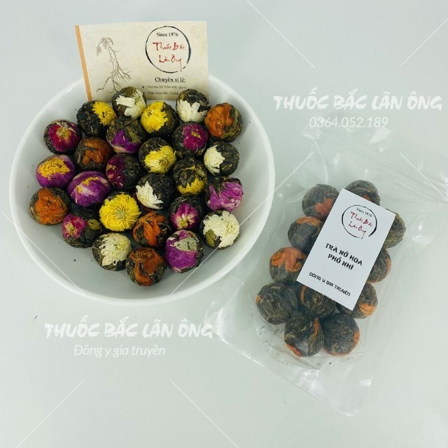 Trà Phổ Nhĩ Nở Hoa (5 Viên Tự Chọn)
