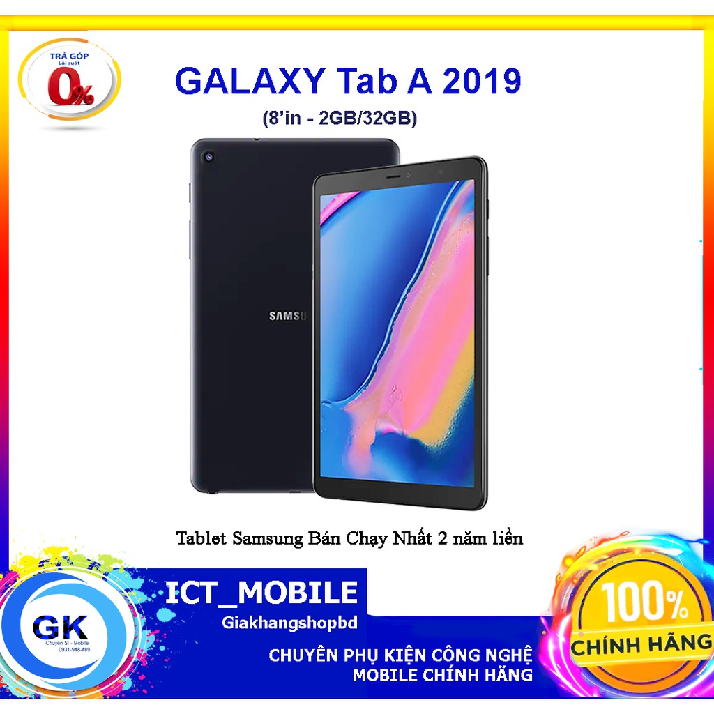 [Nguyên Seal] Máy tính bảng Samsung Galaxy Tab A 8 Inch (2019) T295 2GB/32GB - Hàng Chính Hãng | WebRaoVat - webraovat.net.vn