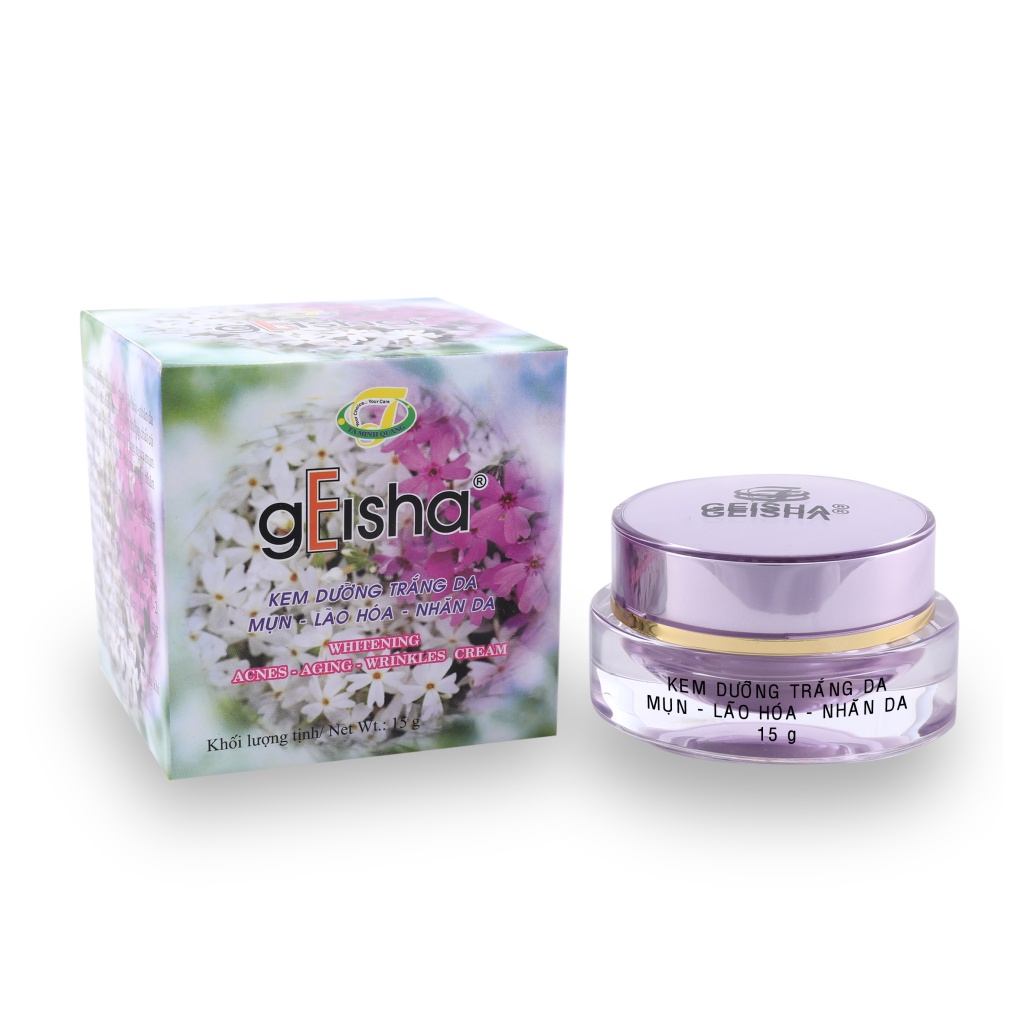Geisha kem dưỡng trắng da - mụn - lão hóa - nhăn da 15g