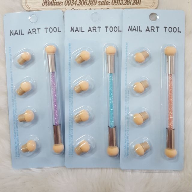 Bút ombre 2 đầu nail