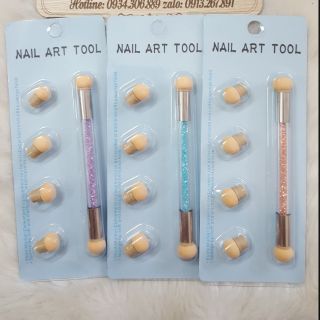 Bút ombre 2 đầu nail