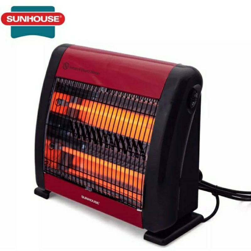 Quạt sưởi sunhouse 2 bóng cam kết hàng chính hãng công ty