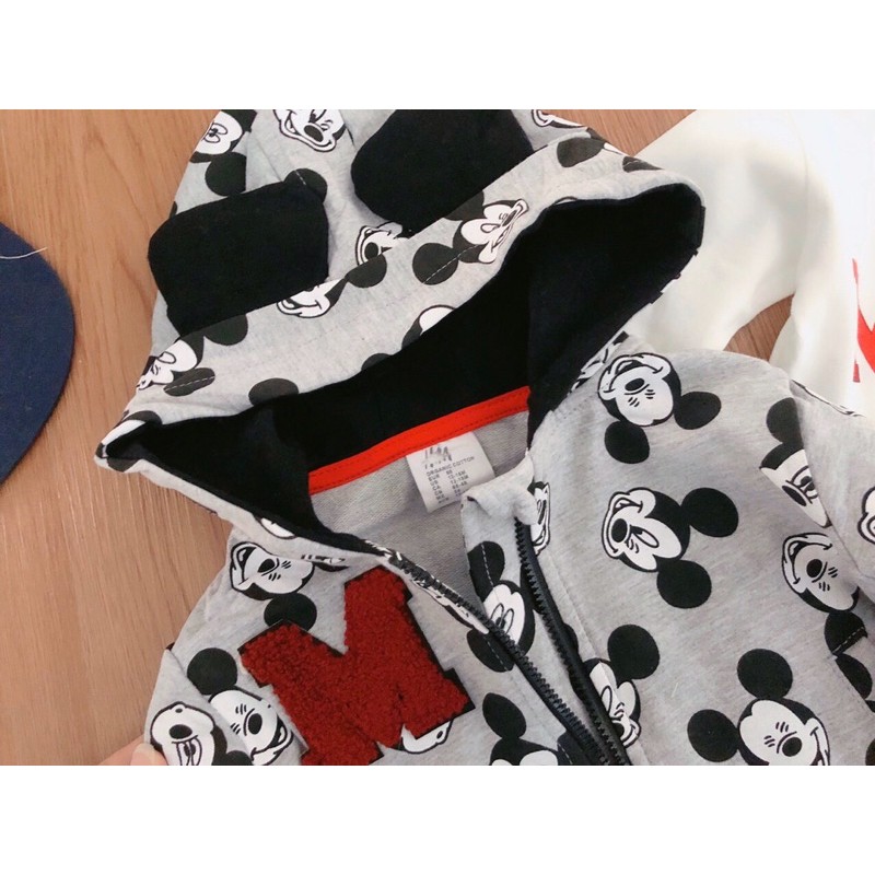 [HÀNG MỚI VỀ] Set bộ cotton Mickey cho bé
