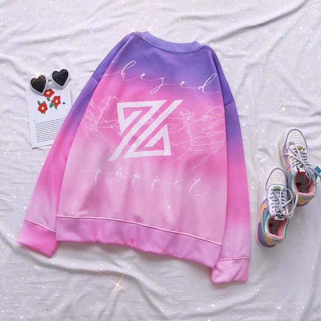 Áo Cardigan Nút Nỉ Bông Loang TheZed Ảnh/Clip Thật