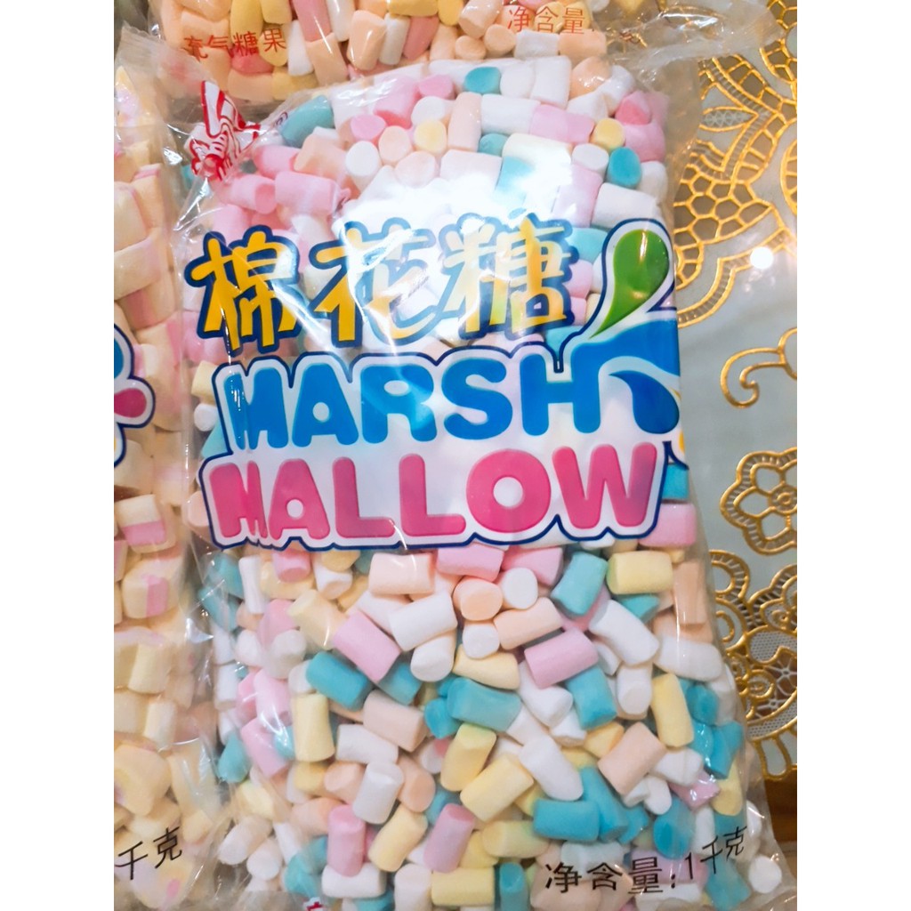 Combo 3kg Kẹo xốp MarshMallow trang trí bánh