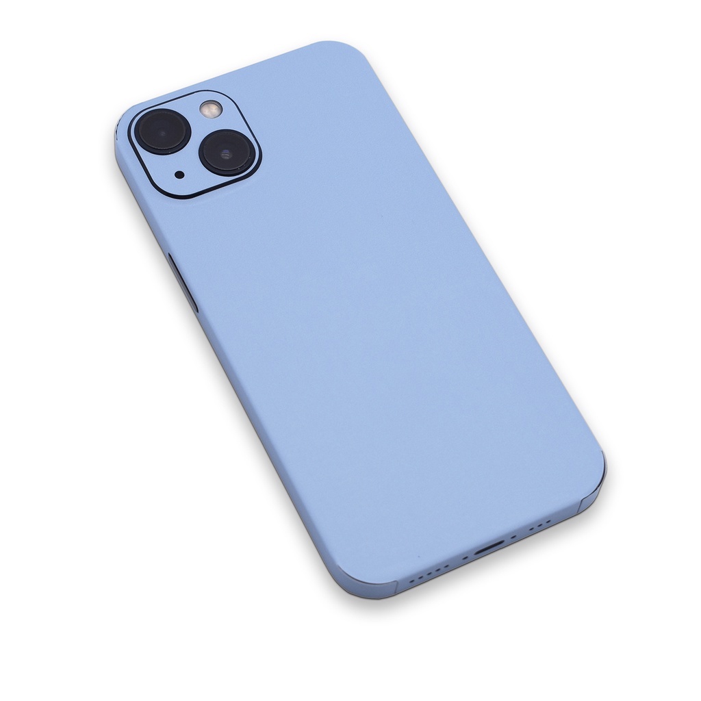 Ốp Điện Thoại Màu Xám Xanh Dương Cho iPhone 11 12 13 14 Pro Max XR X Xs Max 7 8 Plus