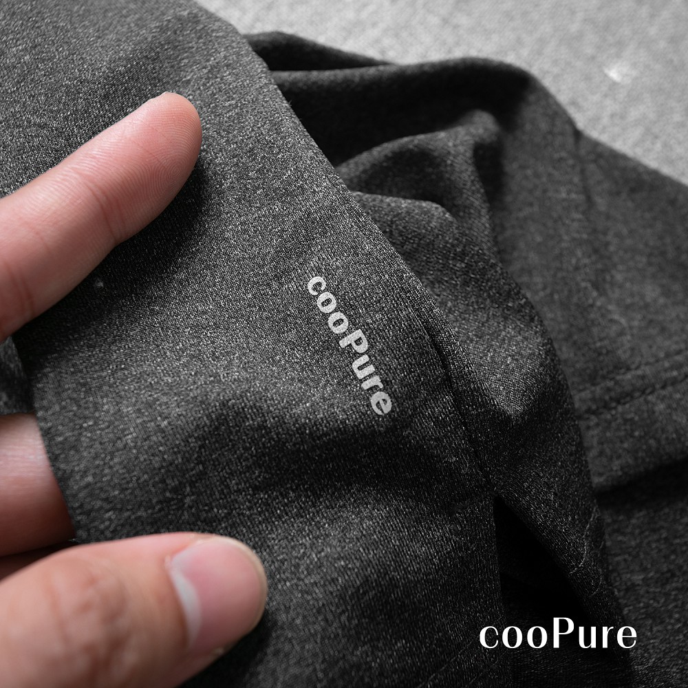 Áo thun polo nam cooPure chất liệu vải cắt tiêu Ex - Dry, thiết kế hiện đại NO.1264 (4 màu)