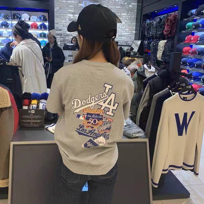 Áo Thun Tay Ngắn Dáng Rộng In Chữ Newera New York Phong Cách Hàn Quốc Thời Trang Mùa Hè Cho Nam Và Nữ