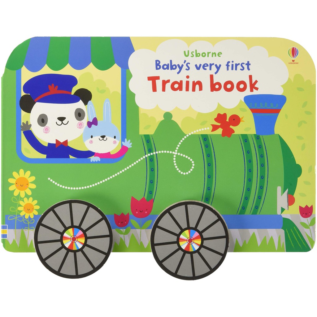 Sách Usborne mô hình xe - BVF Train Book
