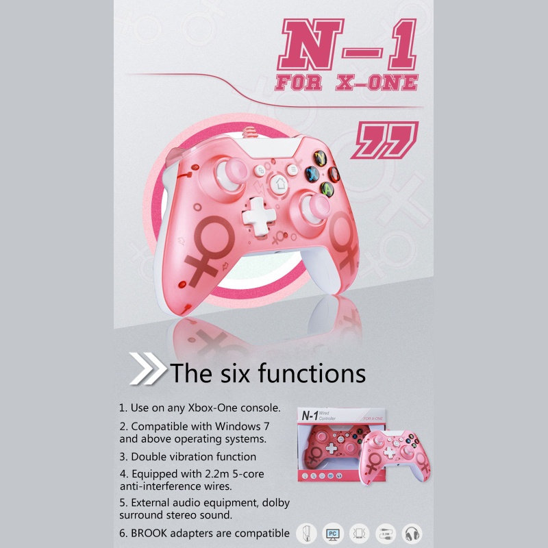 Tay Cầm Chơi Game Có Dây Đầu Cắm USB Chuyên Dụng Cho Win7 8 c