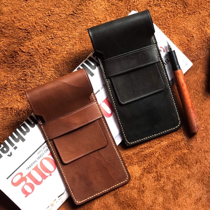 Bao Da Đựng Bút Pencase Art, Bao Bút Da Veg Nhập Bangladesh