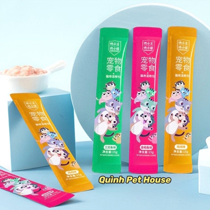 Súp thưởng 15g cho mèo (giao ngẫu nhiên)