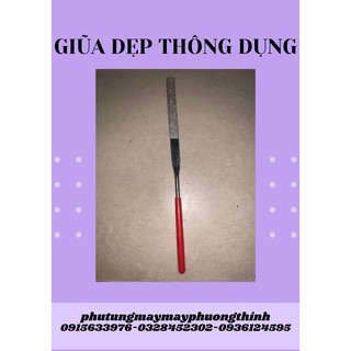 Giũa dẹp thông dụng