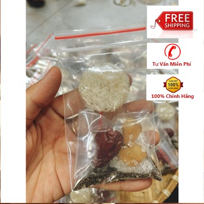 Yến Sào Baby Mix Sẵn  của Thương hiệu Ngự Cung Yến - Gói 1 g yến kèm táo đỏ