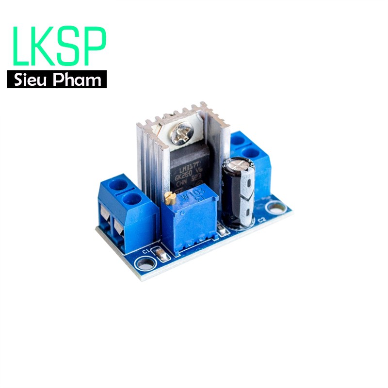 Mạch Giảm Áp LM317 DC-DC Tuyến Tính Nhỏ Gọn