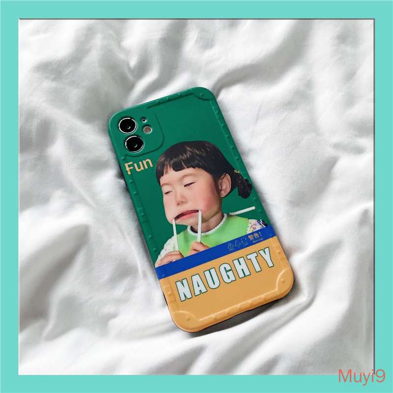 Ốp điện thoại mềm in hình bé gái độc đáo dành cho iPhone 12 Pro 11 PRO MAX X XS MAX XR 8 SE2 7plus | BigBuy360 - bigbuy360.vn