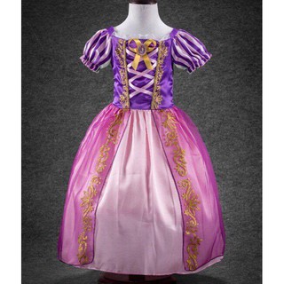 Đầm công chúa Tóc Mây Rapunzel