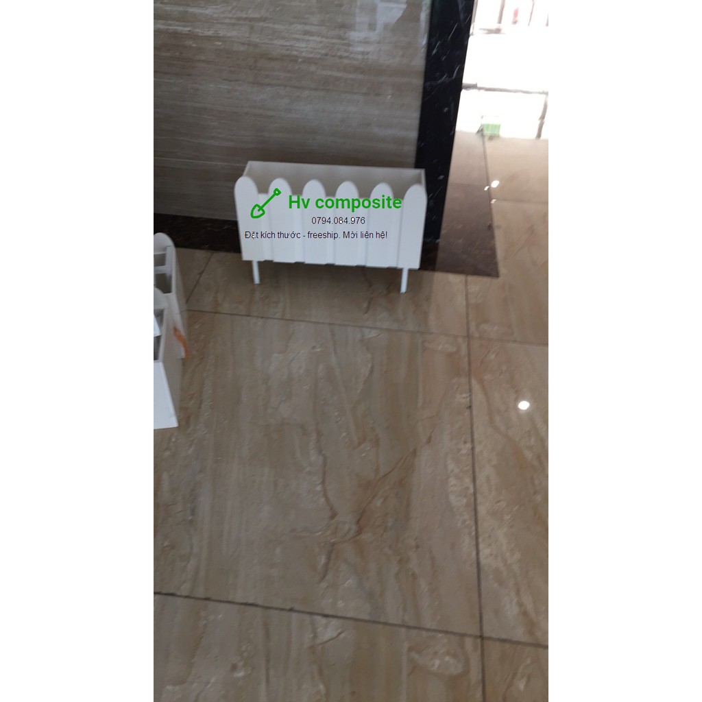 Chậu trồng cây hàng rào composite cao cấp