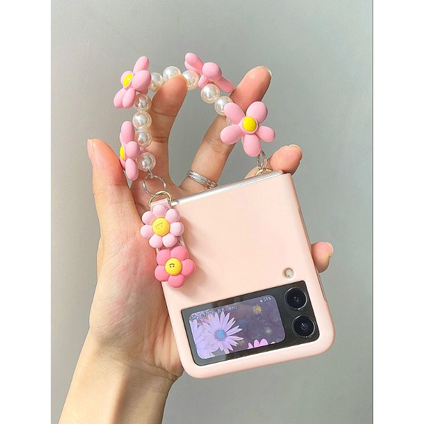 [HOT DEAL] Ốp lưng Samsung Z Flip 3 / Z Flip 4 siêu mỏng dây ngọc đính hoa  Z Flip 4 / Z Flip3 / ZFlip3 / ZFLIP4 F