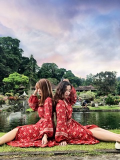 (Sẵn) Boho style | Váy boho cổ V dáng dài | Váy boho thổ cẩm đuôi tôm ( có ảnh thật )