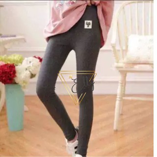 Quần legging lót lông logo mèo