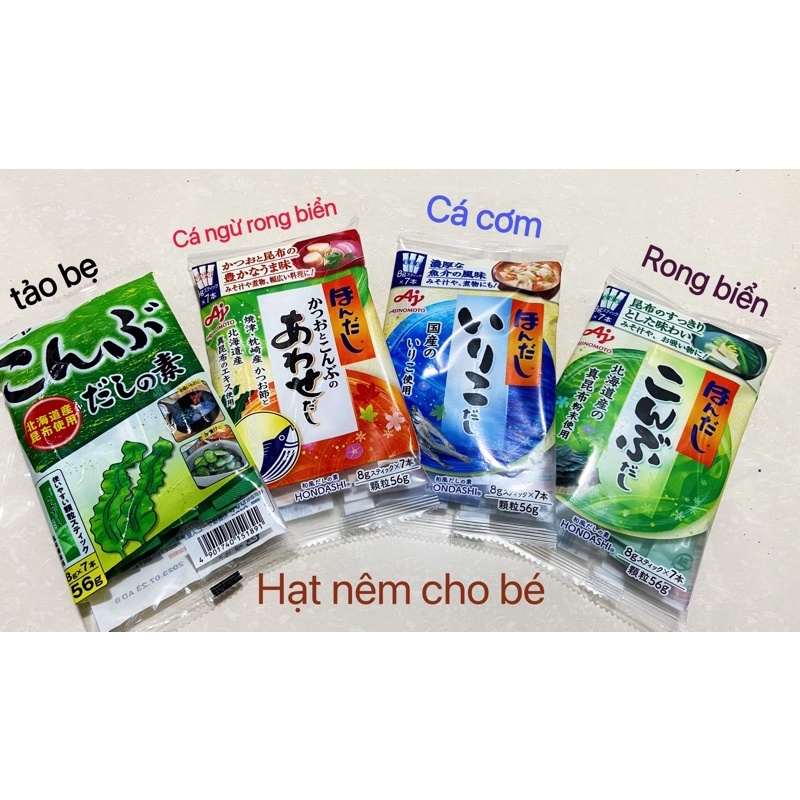 Nêm/Gia vị ăn dặm cho bé nhiều vị date mới nhất