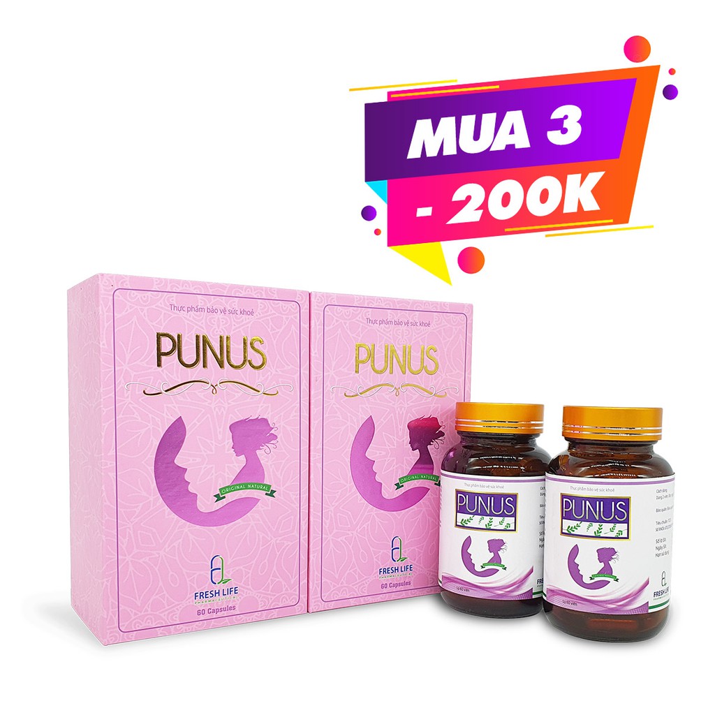 COMBO 3 HỘP PUNUS