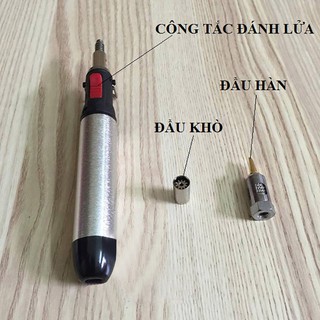 Bút khò, mỏ hàn thiếc bằng GAS DOVA V2