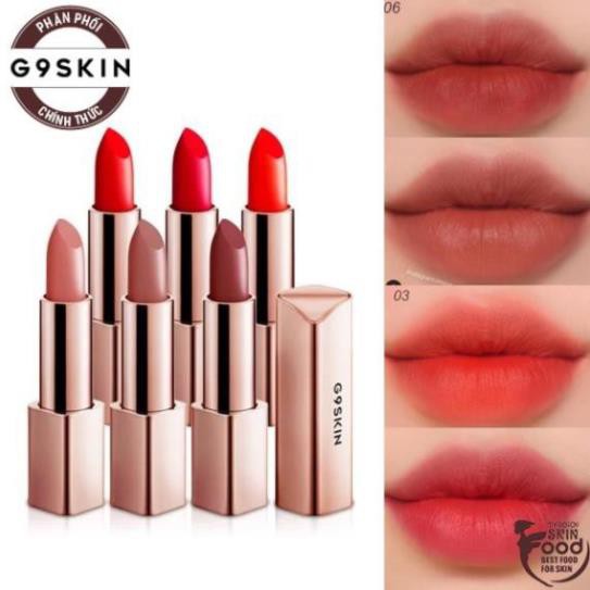 [CHÍNH HÃNG] - [FREESHIP] - Son Kem Lì, Siêu Mịn Mượt, Lên Màu Chuẩn G9Skin First V-Fit Velvet Tint 3.5g | BigBuy360 - bigbuy360.vn