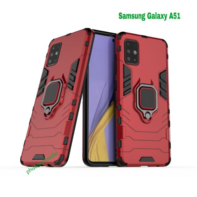 Ốp lưng Samsung Galaxy A51 / A71 / Samsung A52 / A52s 5G / A72 chống sốc Iron Man Iring siêu bền chống sốc 2 mét