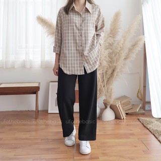 Áo Sơmi dài tay đũi lụa - Essential Shirt - ufo.thebasic