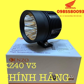Mẫu 2021 - 60w - kenzo kz40 v3.0 60w new - đèn trợ sáng cao cấp chip led sst sst20 mơi tặng kèm lens vàng - l4 l4x m60