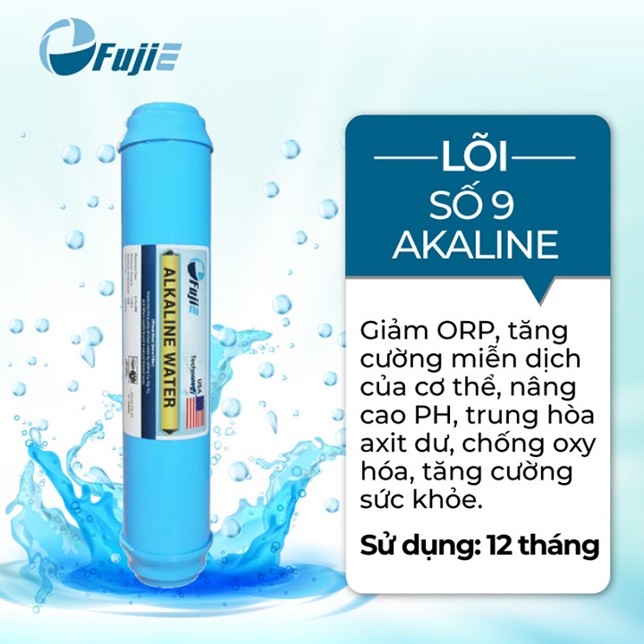 Lõi lọc nước số 9 RO Fujie - ORP ALKALINE