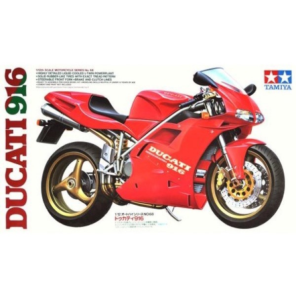 MÔ HÌNH XE MÔ TÔ 1/12 SCALE DUCATI 916 14068 Tamiya