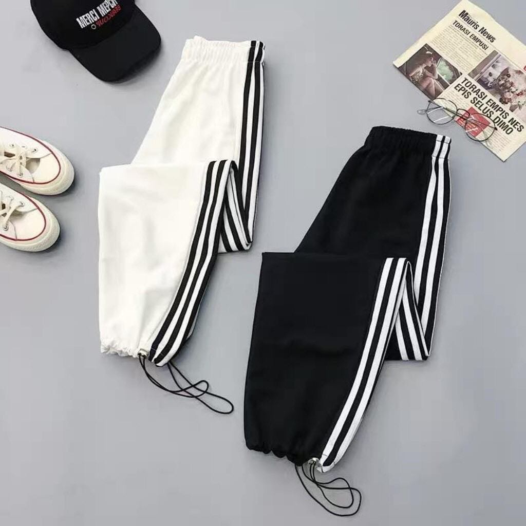 [VIDEO SHOP QUAY] Quần jogger thể thao có thể mắc 2 kiểu ống rộng và ống bó, chất nỉ dày dặn, mềm mịn, thoải mái