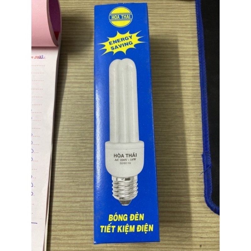 Đèn Bàn Học sinh kèm bóng U 18W sáng vàng