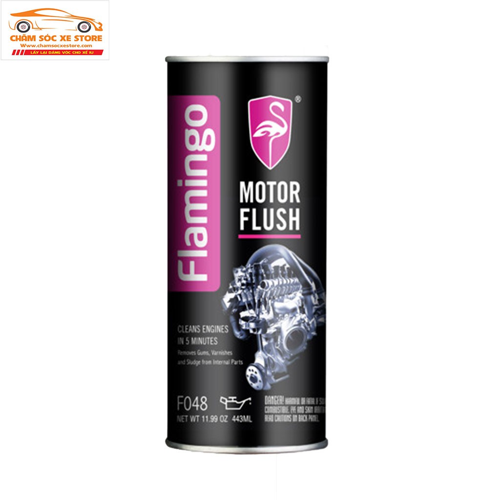 Dung dịch súc rửa động cơ Flamingo Motor Flush (F048) 443ml chamsocxestore