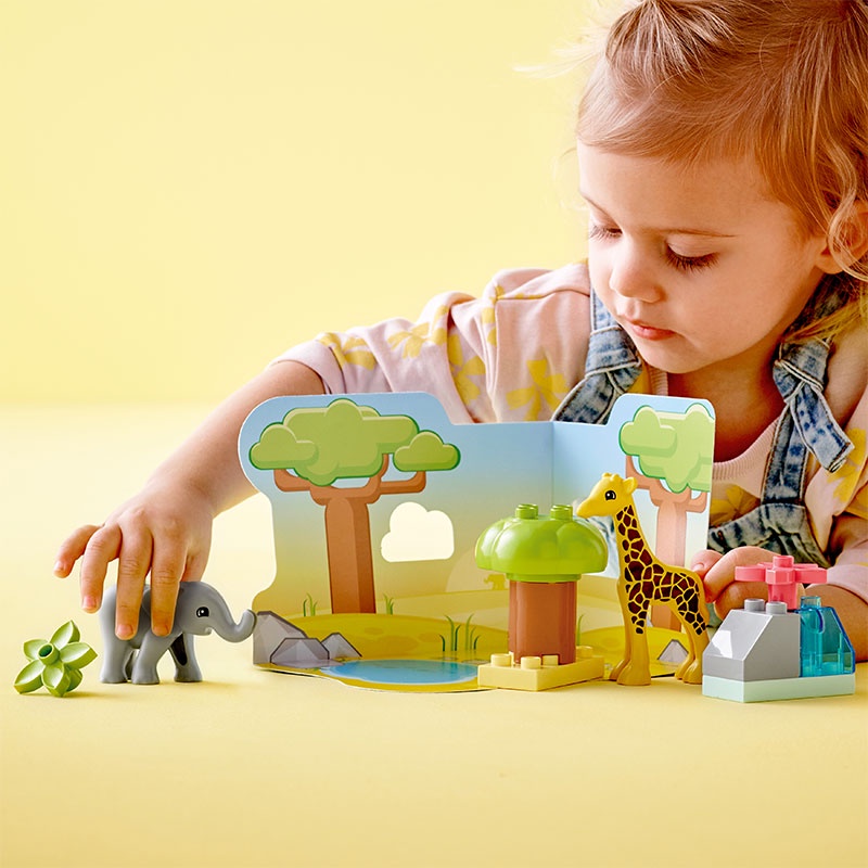 Đồ Chơi LEGO Khám Phá Thế Giới Động Vật Châu Phi 10971 (10 chi tiết)