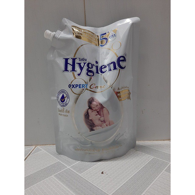 Nước xả vải Hygiene loại túi 1300ml có vòi Thái Lan