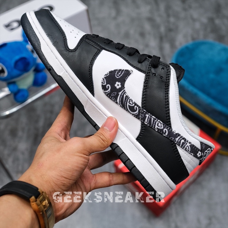 [GeekSneaker] Giày Sneaker Dunk Low ‘Black Paisley’