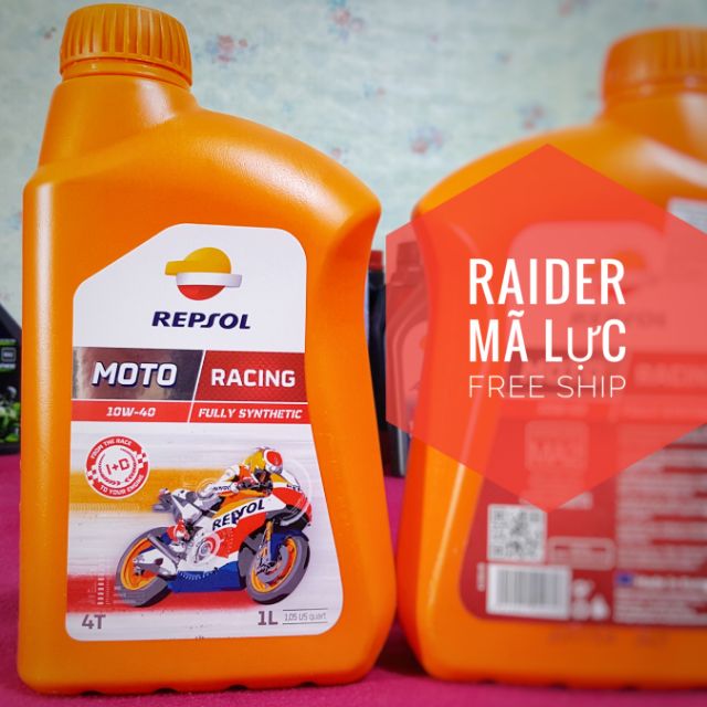 Dầu nhớt Repsol Racing 10w40 cao cấp nhập Tây Ban Nha