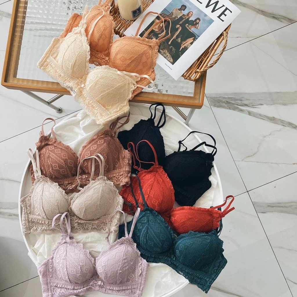 #B06: bộ đồ lót cao cấp hàng thiết kế, không gọng, mút su non dày 5-6cm, nâng ngực, tạo khe sexy