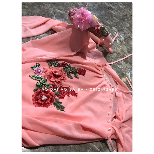 Set tứ thân kèm mấn