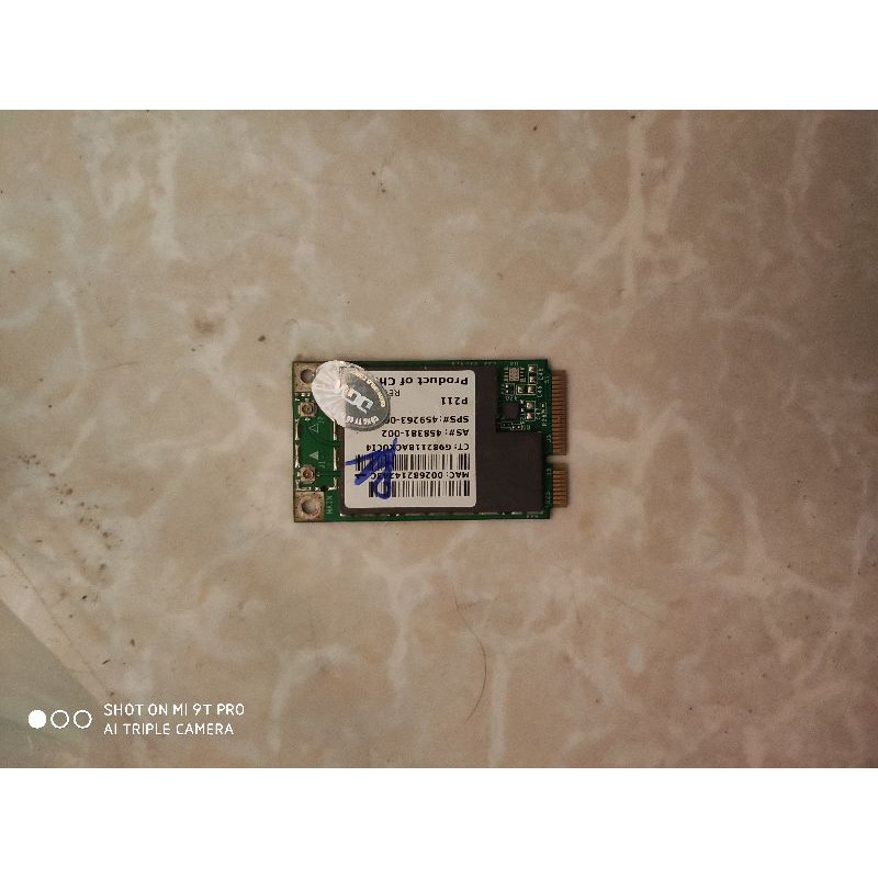 Cạc mạng wifi laptop