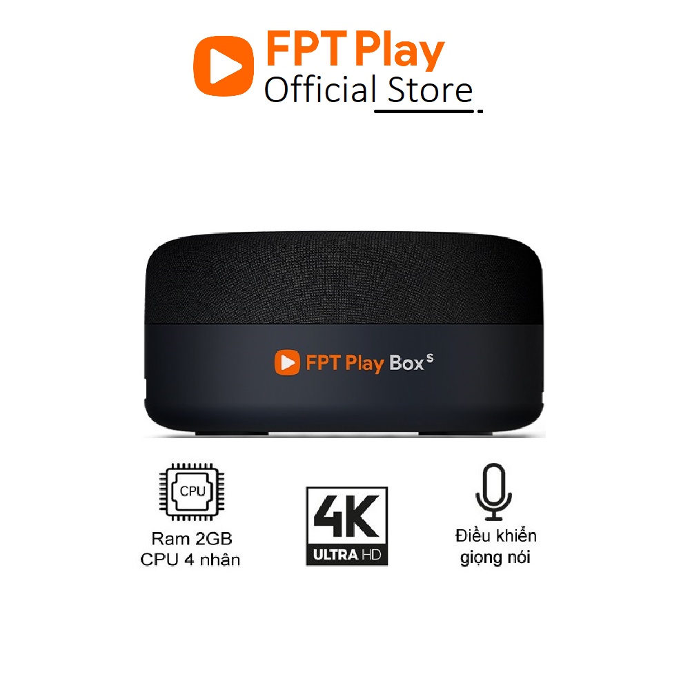 Android Tivi Box FPT Play Box S 4K Ultra HD 2GB/16GB Android TV 10