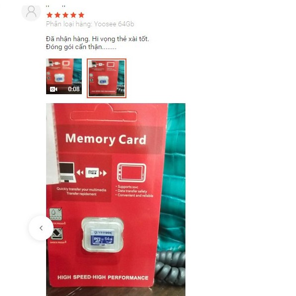 Thẻ nhớ yoosee 32GB /64GB Class 10 chuyên dụng Camera wifi, Smartphone, Loa đài,máy nghe nhạc -Thẻ nhớ camera | BH 5 năm | BigBuy360 - bigbuy360.vn