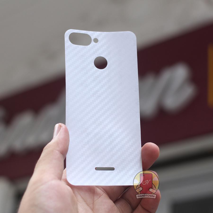 Dán lưng cacbon Xiaomi Redmi 6