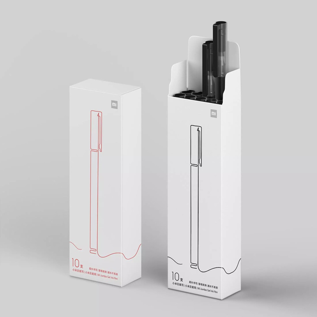 Bút bi nước Xiaomi ngòi 0.5mm màu đen, bền màu, mực nét | XIAOMI ECOSYSTEM STORE