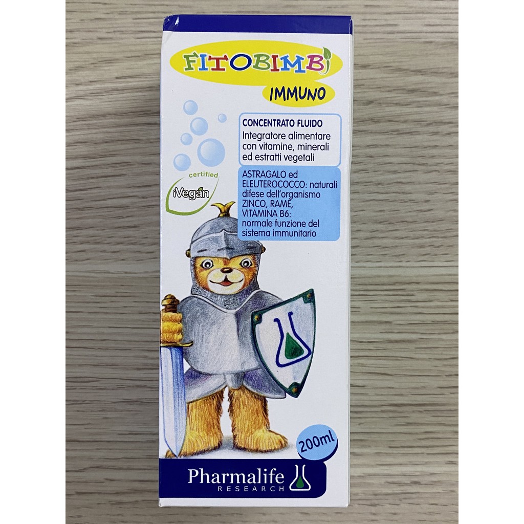 Fitobimbi Immuno Bimbi Tăng Cường Miễn Dịch Sức Đề Kháng Từ Thảo Dược Tự Nhiên,Bổ Sung Vitamin Cho Bé